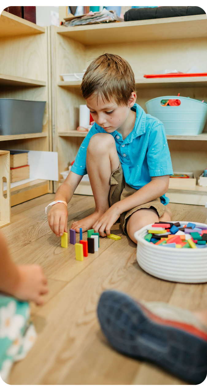 acton academy st george private school learners working | Acton St. George